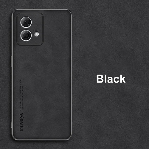 For Motorola Moto G84 G54 G34 G24 G14 G22 5g Luxury Sheepskin Leather