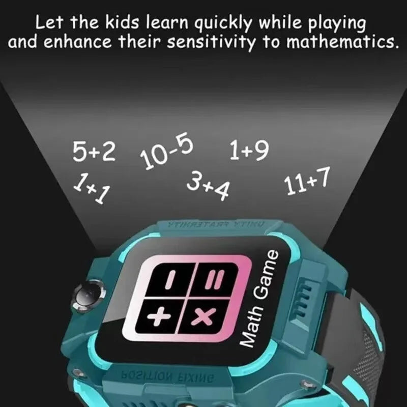 Kids 4G Smart Watch SOS GPS Location Sim Card Call Child SmartWatch