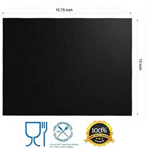 Oven Liners for Bottom of Electric Gas Oven Reusable Non-Stick Teflon