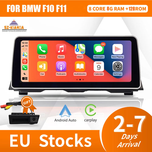 12.3" Wireless Carplay Auto Android 13 Car Multimedia Display Screen