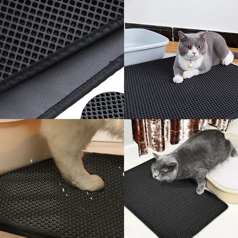 Pet litter mat non-slip mat washable cat mat pet supplies waterproof