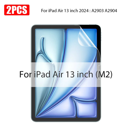 2PCS Paper Film Like For Ipad 10th Pro 13 11 M4 12.9 2024 Screen