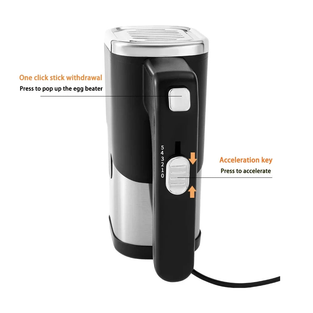 Electric Food Blender with Strong Horsepower Double Stick Blending Is