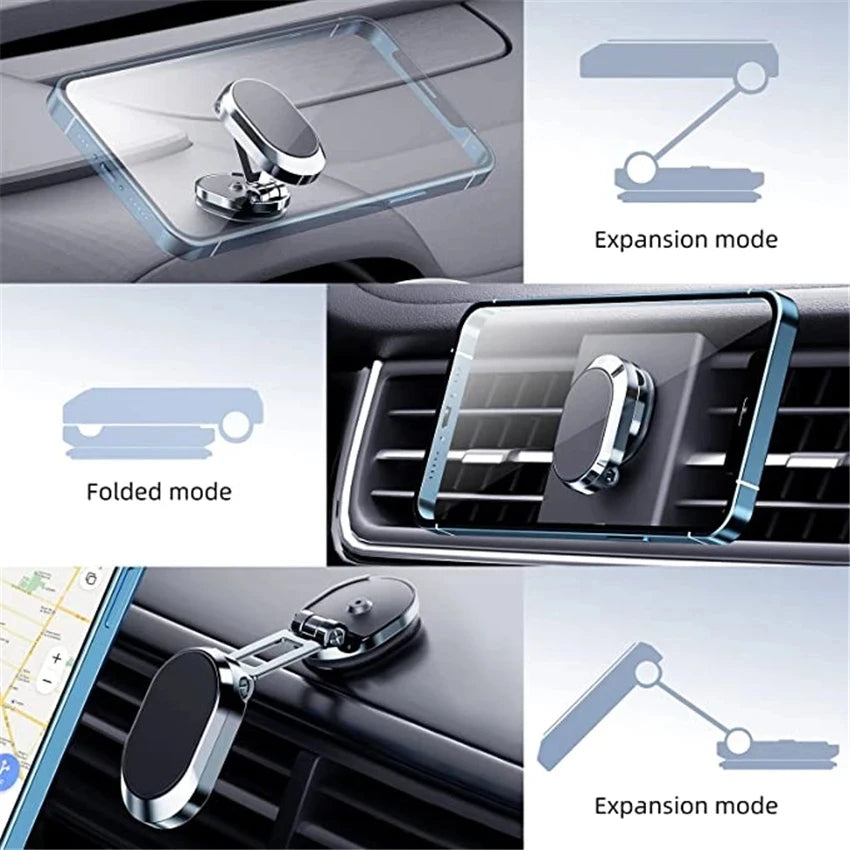 Magnetic Car Phone Holder Mount Magnet Smartphone Mobile Stand Cell