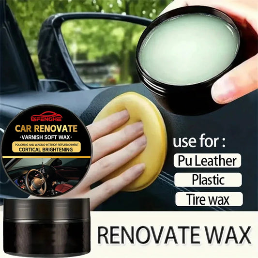 QIFENGHE Crystal Clear Car Plastic Restorer - Auto Interior & Panel