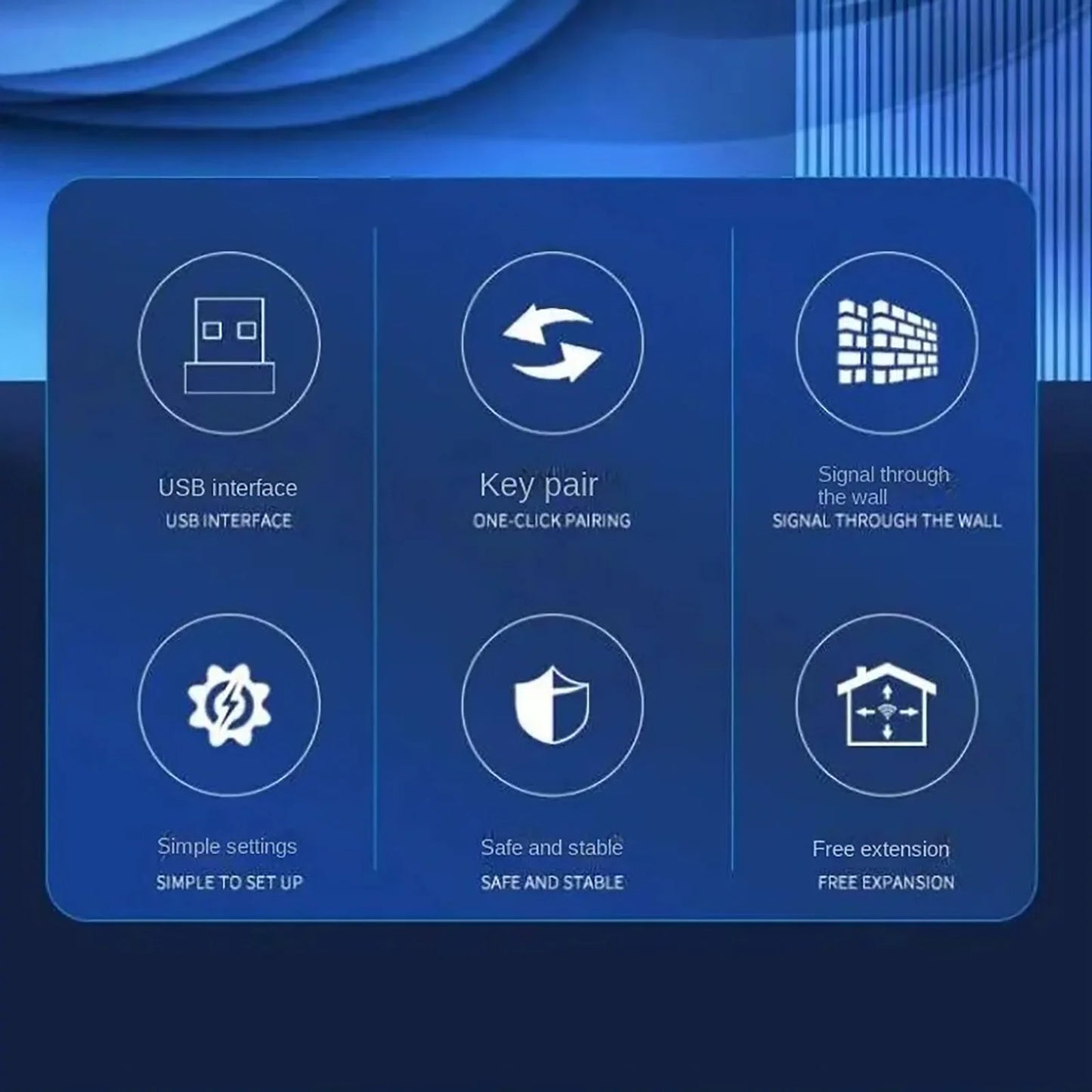 2.4G 300Mbps Wireless USB WiFi Repeater Extender WiFi Signal Amplifier