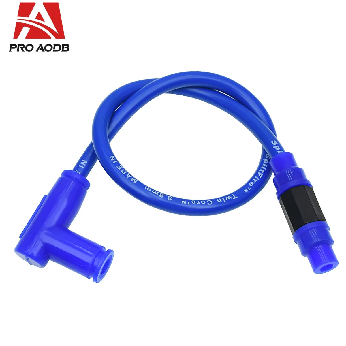 Universal Motorcycle Ignition Coil Spark Plug Iridium Power Cable For