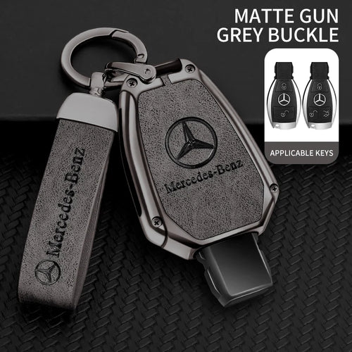 Car Zinc Alloy Key Case Bag Metal Key Shell For Mercedes-Benz A B C E