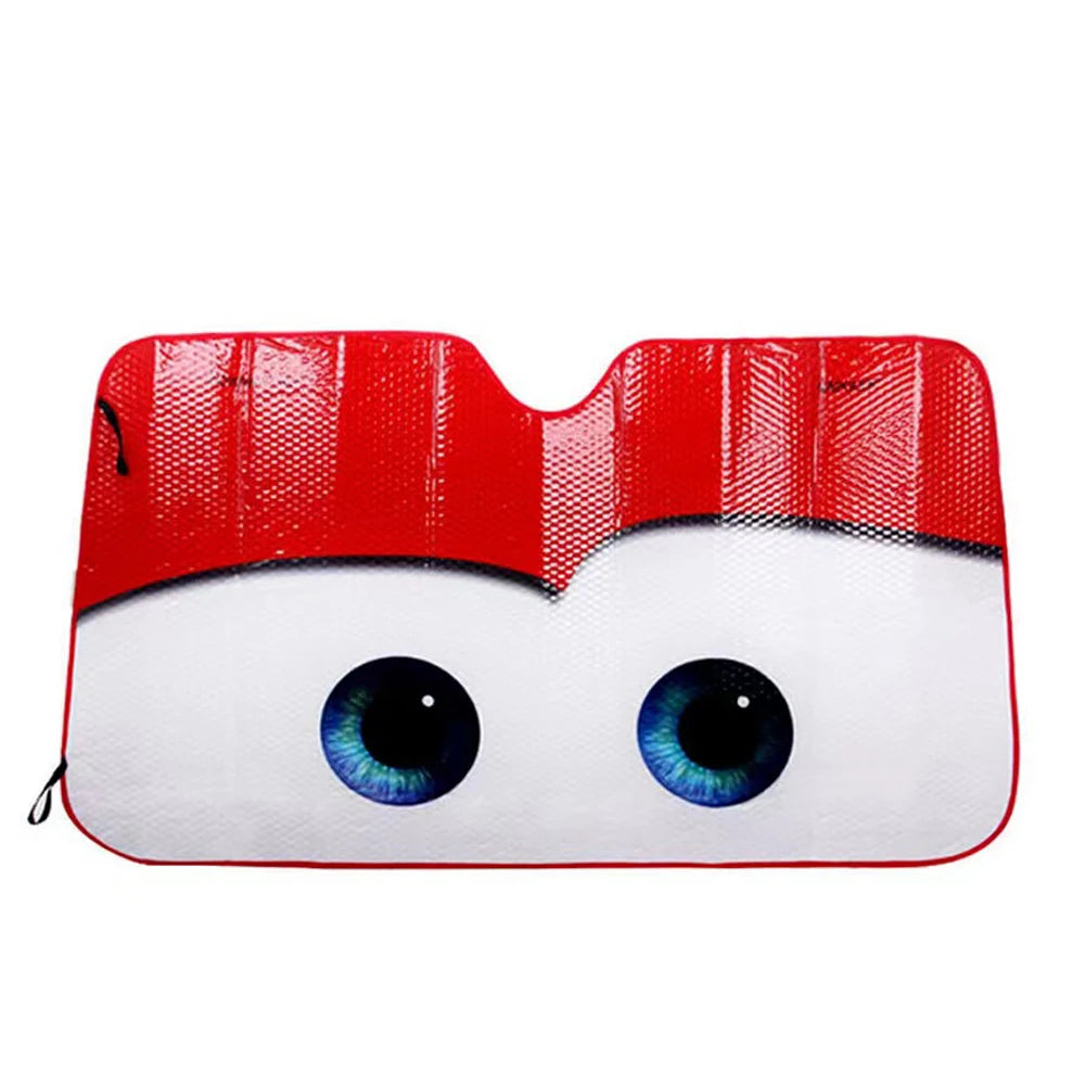 Car Solar Protection 4 Colors Eyes Heated Windshield Sunshade Car