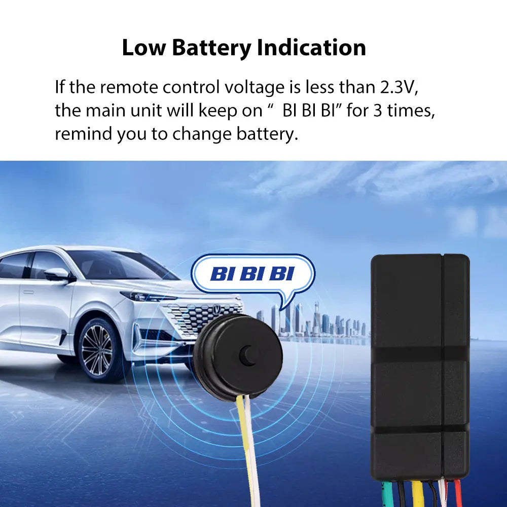 New Car Immobilizer 2.4G Wireless Anti-Hijacking Engine Lock Car Alarm