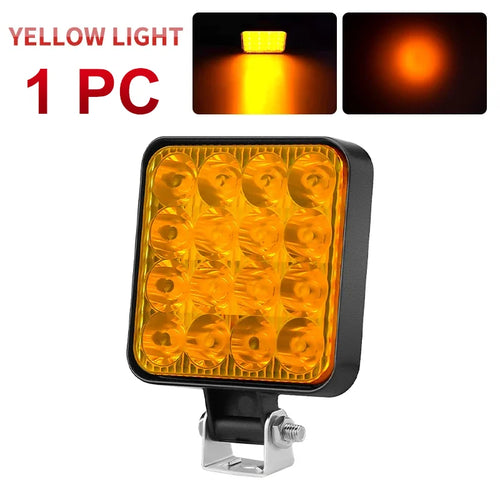 BraveWAY LED Work Light/Driving Light Super Bright Fog Light DRL for