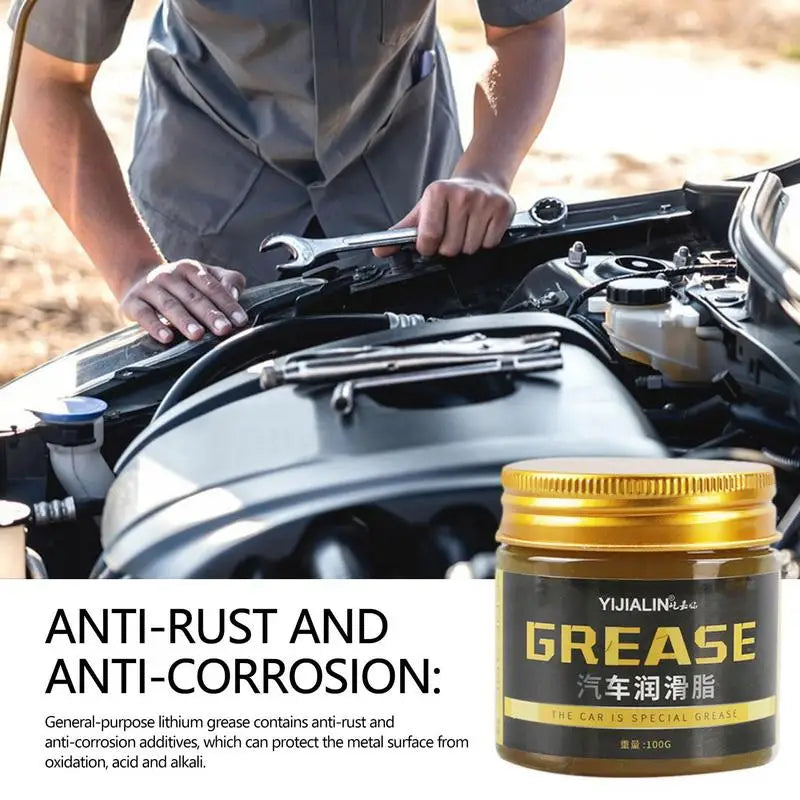 Automotive Grease 100g Waterproof Lubricant High Temp Grease Wheel