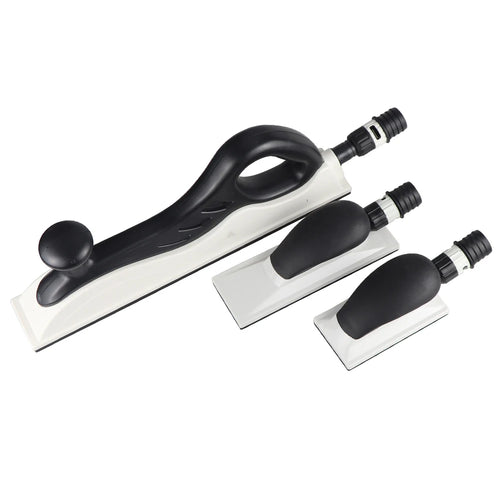 125/200/400MM Hand Sanding Block Hook Loop Dust Free Extraction Mesh