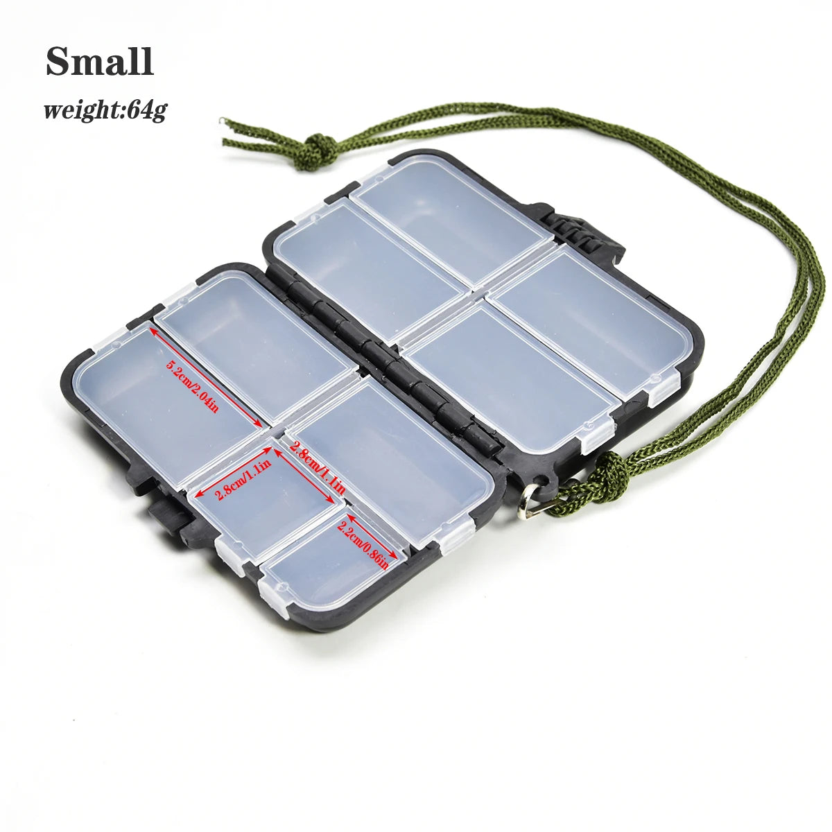 Double Sided Tackle Box Box Fishing Gear Accessory Storage Box Fishing