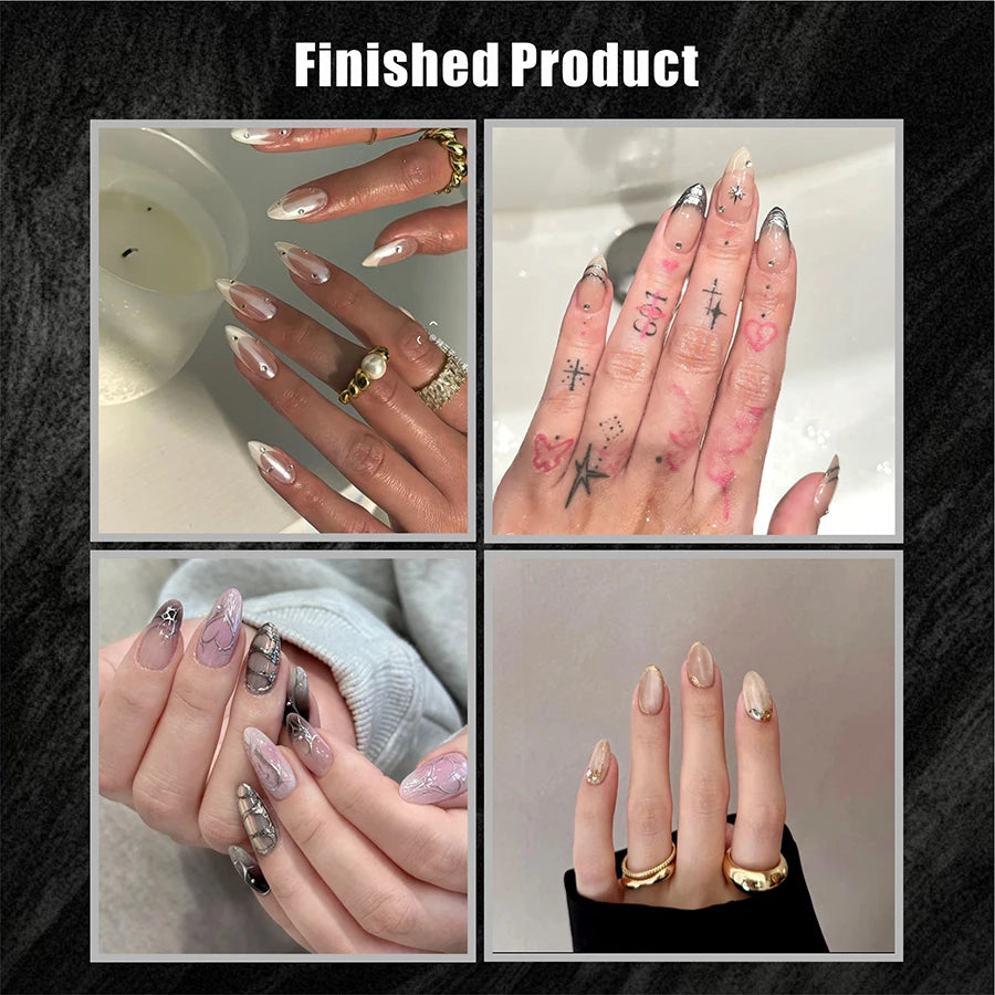 2024 New Hot sell Semi Frosted Matte Press On Nail Tips Full Cover