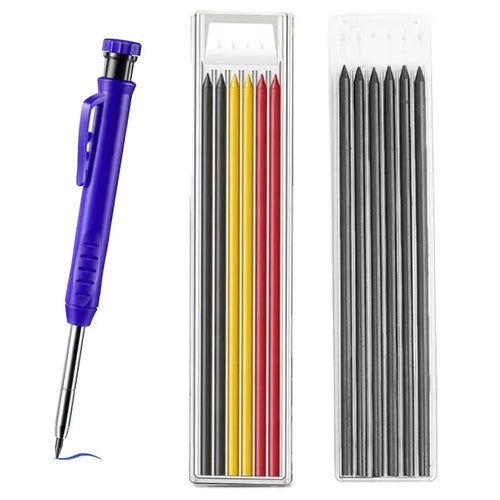 Solid Carpenter Pencil Set Woodworking Tools Mechanical Pencil 5