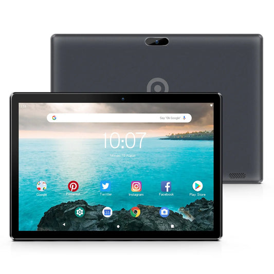 PRITOM 10 Inch Tablet PC with SIM Slot Android 13 64 GB Quad Core