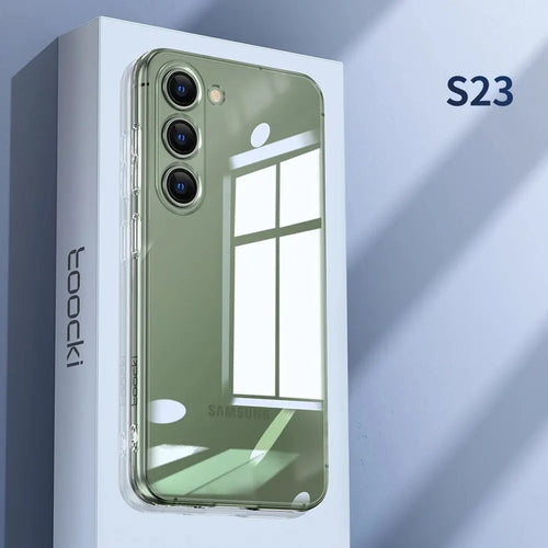 Toocki Phone Case for Samsung S24 S23 S22 S21 Plus Ultra Clear Case