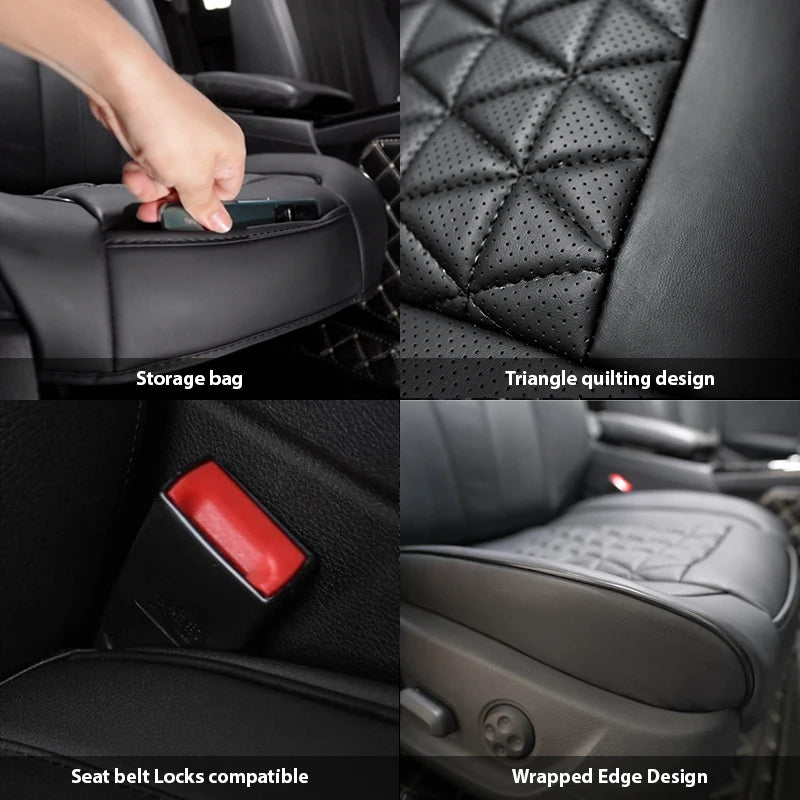 New Front Car Seat Cover PU Leather Cars Seat Cushion Automobiles Seat