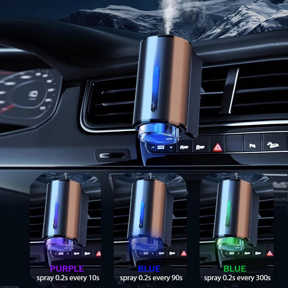 Car Electric Air Diffuser Aroma Car Air Vent Humidifier Mist