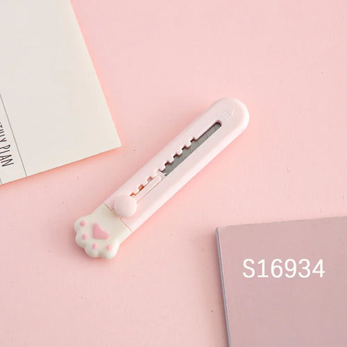 Mr.Paper Mini Portable Cat Claw Utility Knife Cute Creative Exquisite