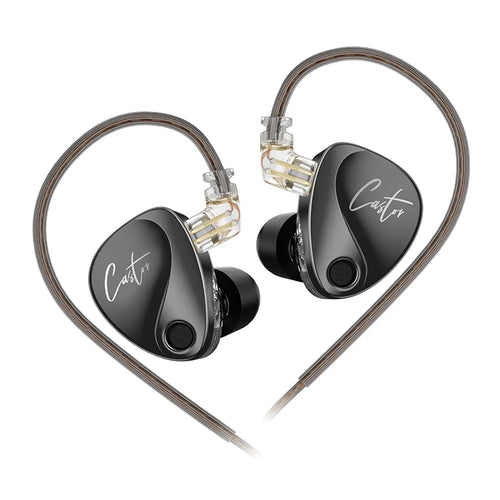 NEW KZ Castor In Ear HiFi Earphone 2DD Dynamic High-end Tunable