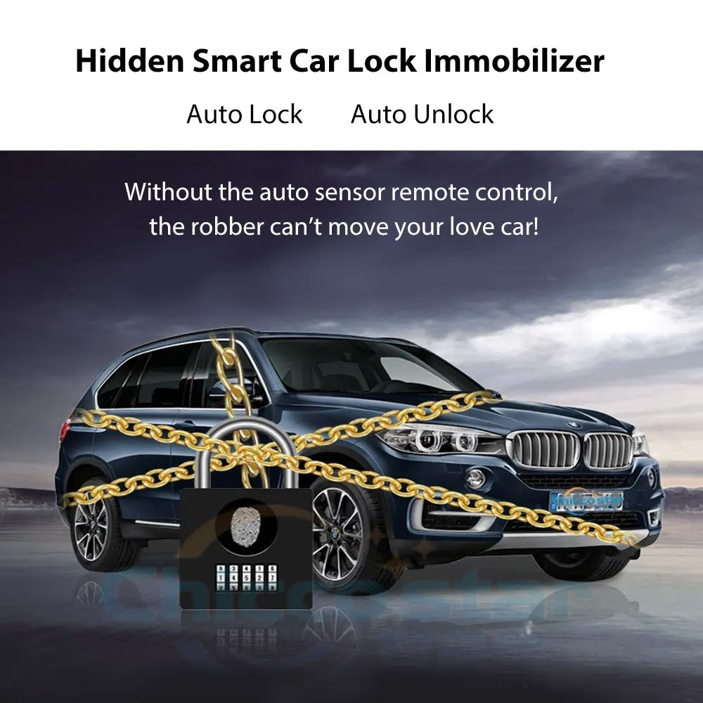 New Car Immobilizer 2.4G Wireless Anti-Hijacking Engine Lock Car Alarm