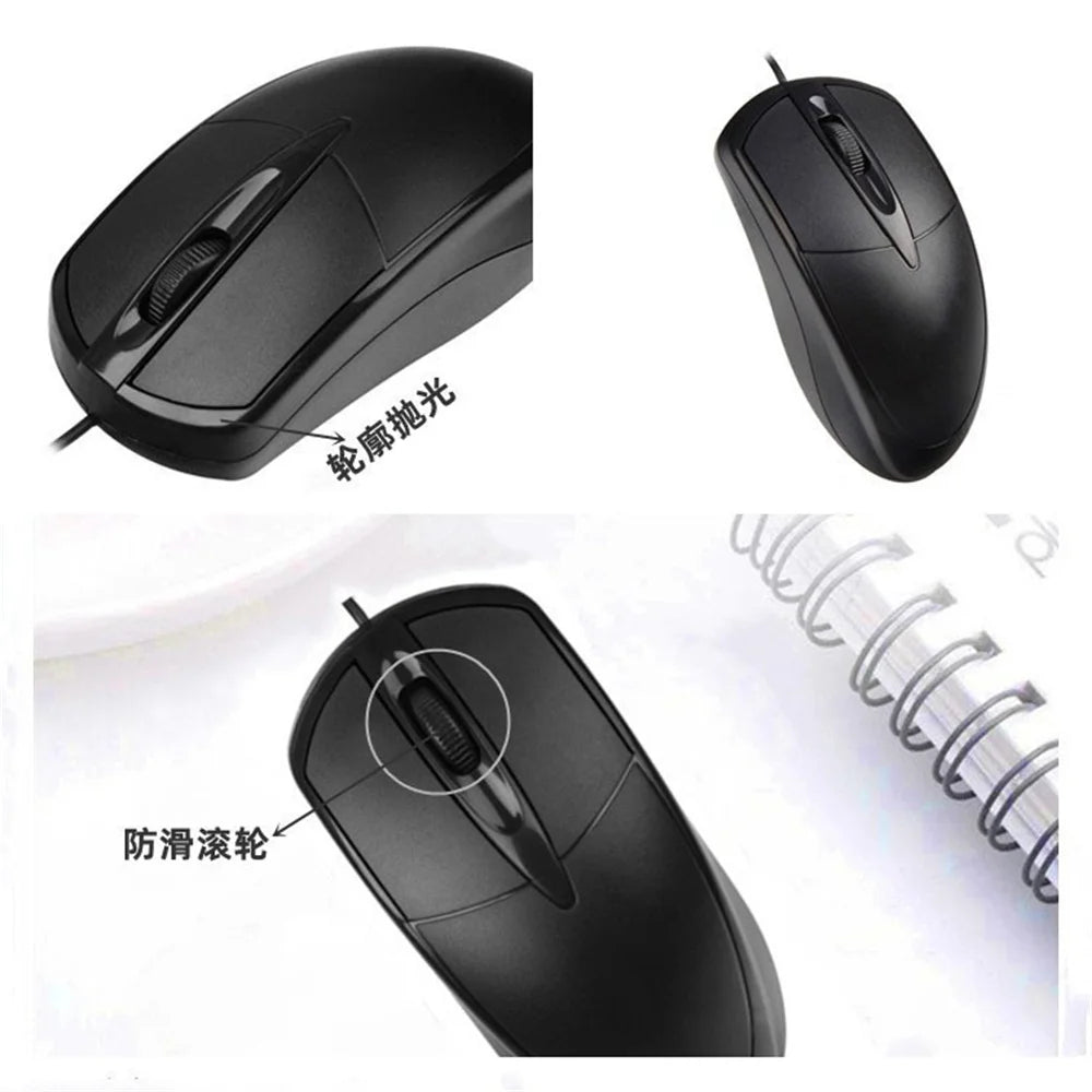 USB Interface Wired Mouse Gamer PC Notebook Desktop Computer Mouse
