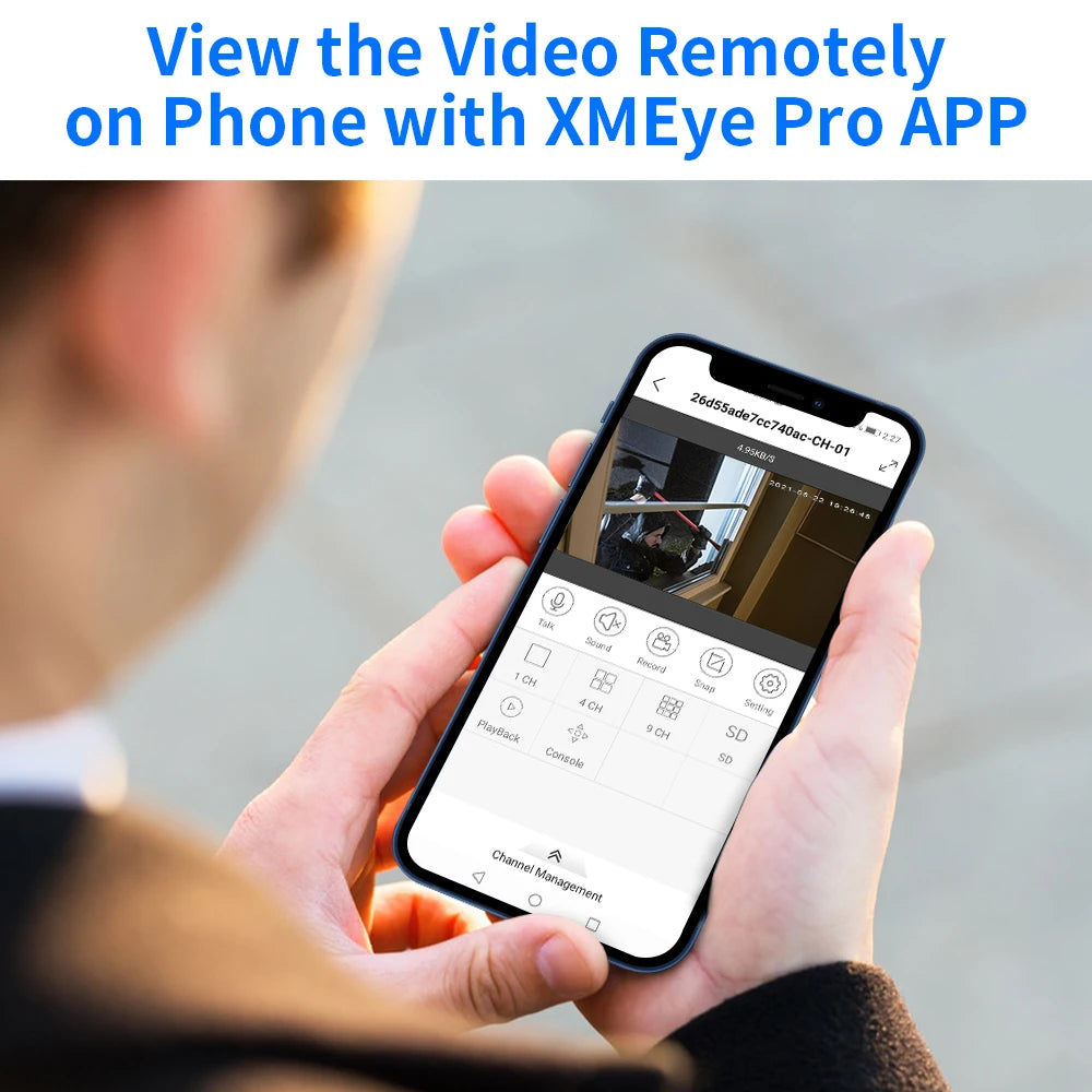 Hiseeu 8CH 4K POE NVR Video Recorder For HD 3MP 4MP 5MP 8MP