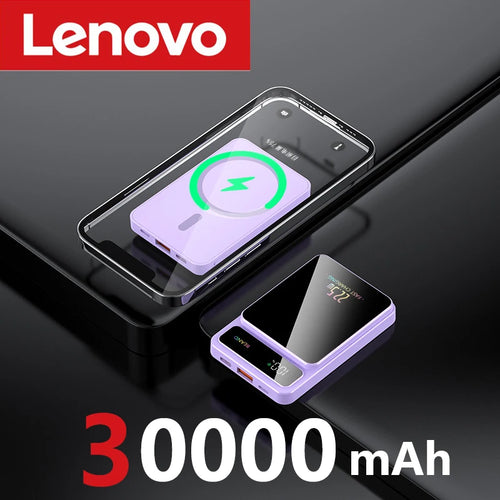 Lenovo 50000mAh Magnetic Wireless Charger Power Bank Portable External