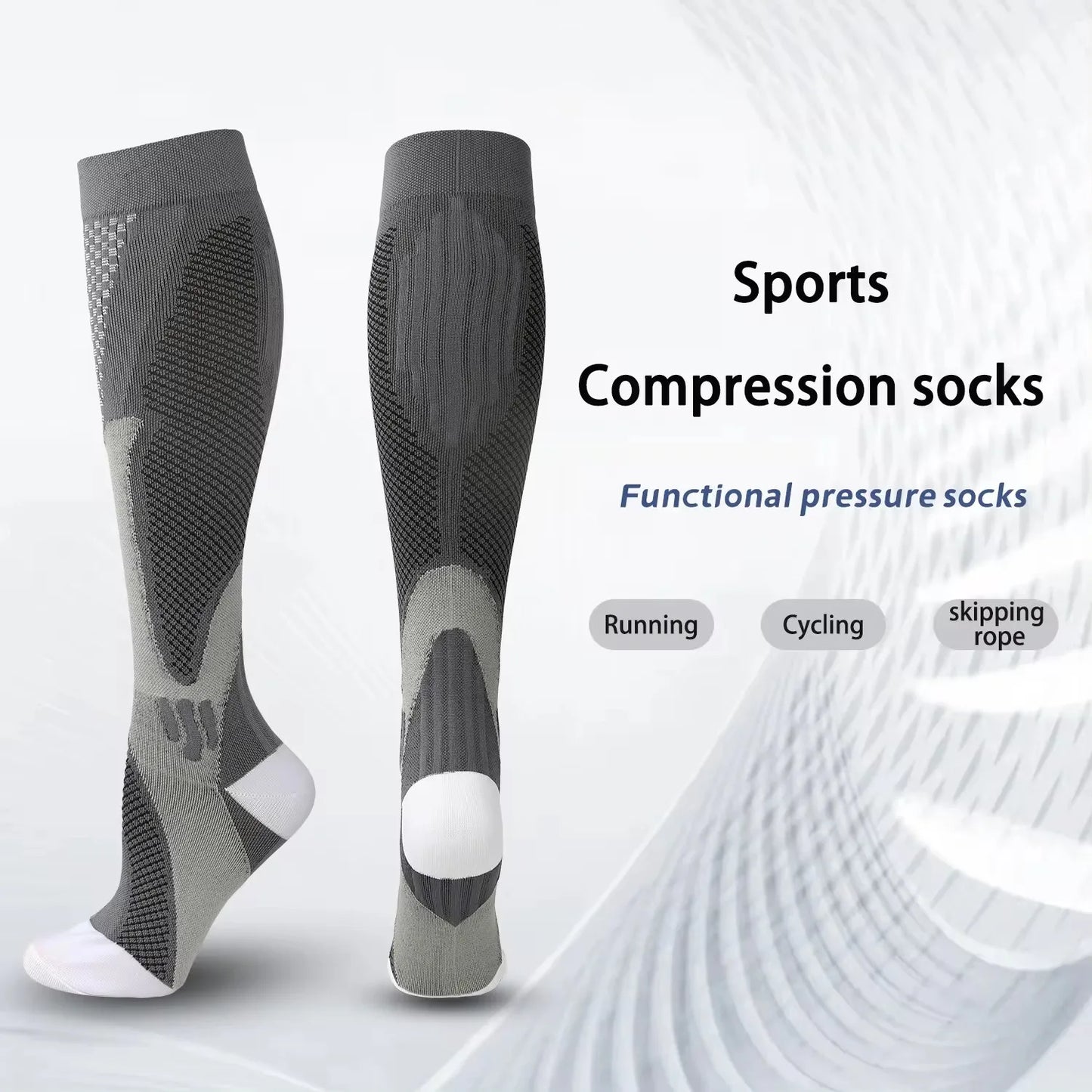 1PAIR Compression Socks Sport Socks Medical Nursing Stockings Prevent