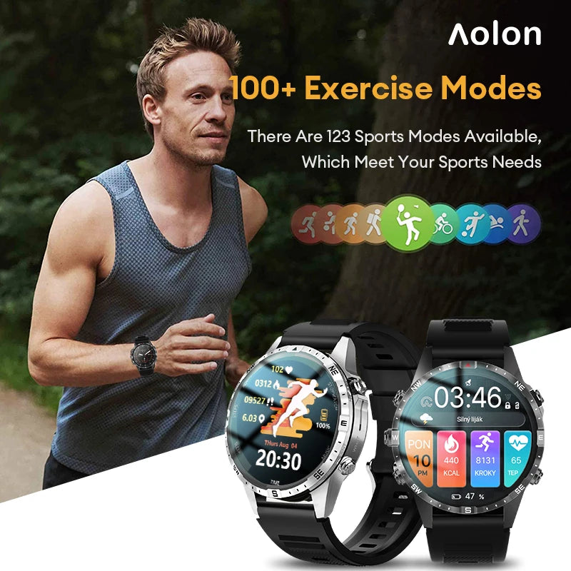 Aolon GT5pro Smart Watch 1.6inch TFT Full Touch Screen HD Bluetooth