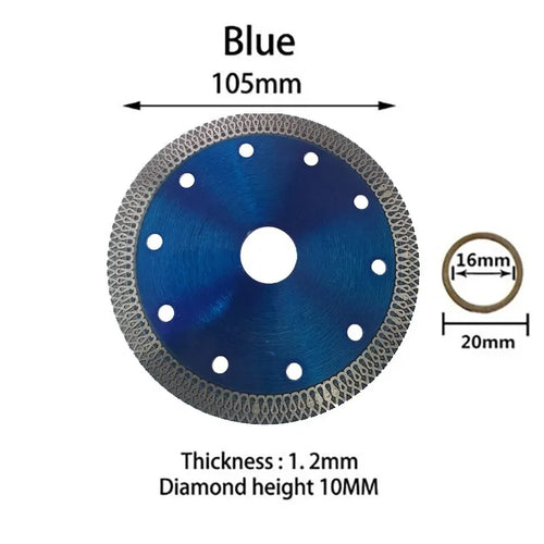 105MM/115MM/125MM Turbo Diamond Saw Blade Granite Marble Cutting Disc