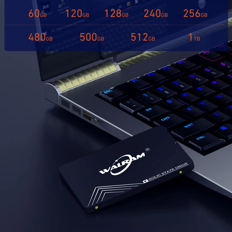 WALRAM 2.5 SATA3 SSD 1TB 120gb 240gb 480gb 128GB 256G 512gb HDD