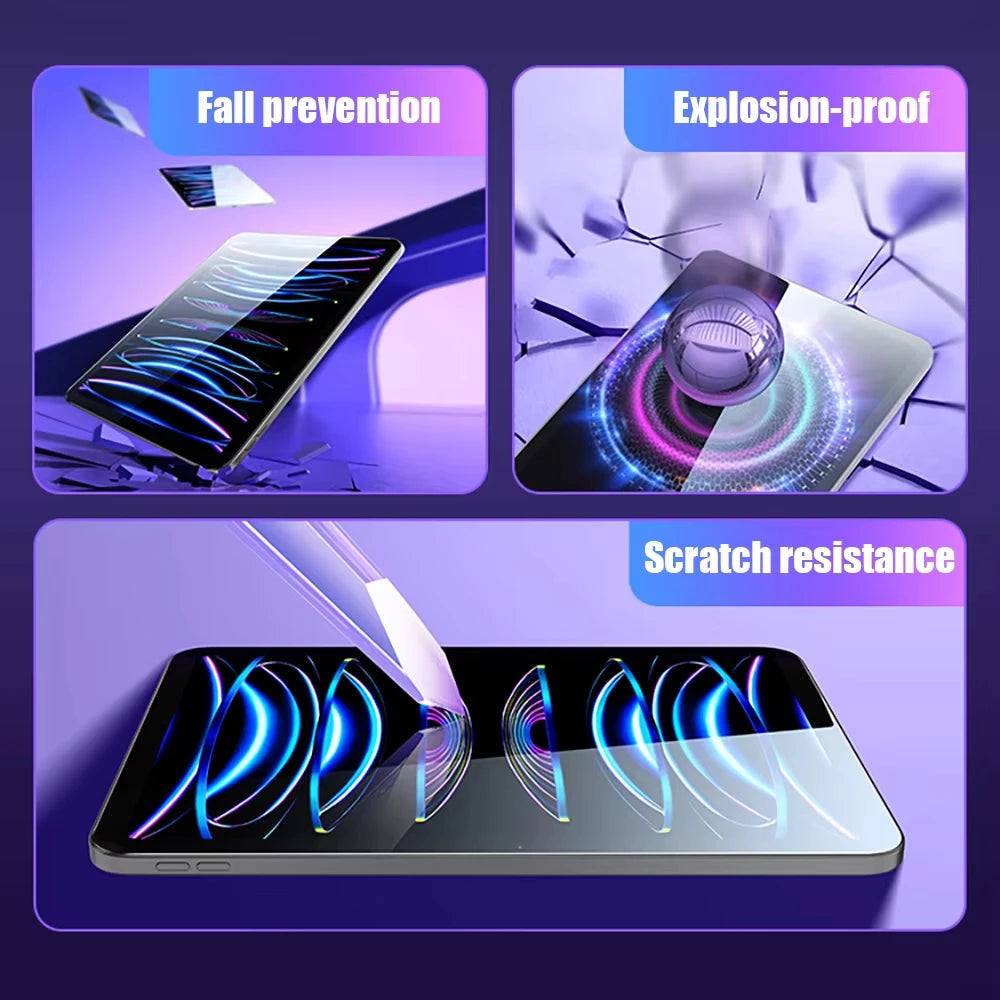 Tempered Glass for iPad Pro 11 4th 12.9 6th 12 9 Air 5 4 Screen