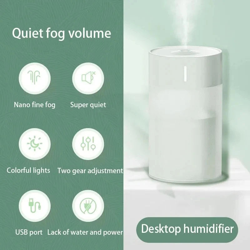 Portable Smart Humidifier for Home Car Oil USB Fresh Aroma Diffuser