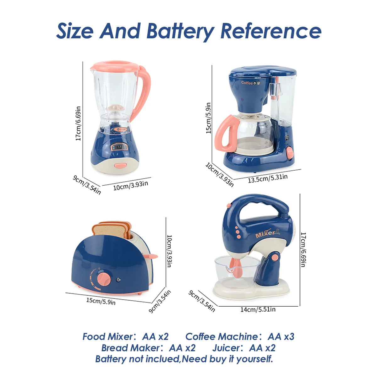 Home Appliance Toy,Kitchen Toy, Kitchenware Accessories