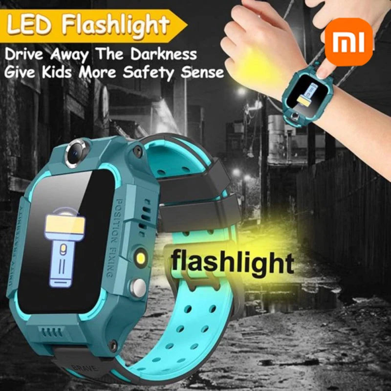 XIAOMI Kids SmartWatch 4G WIFI SOS Phone Watch With Sim Card IP67
