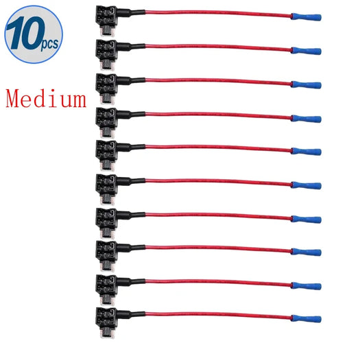 12V 24V Car Fuse Blades Holder Circuit Adapter Protector Splitter ATM