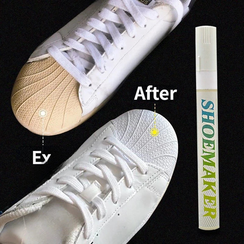 Anti-oxidation Pen Repair Complementary Color White To Yellow Shoes