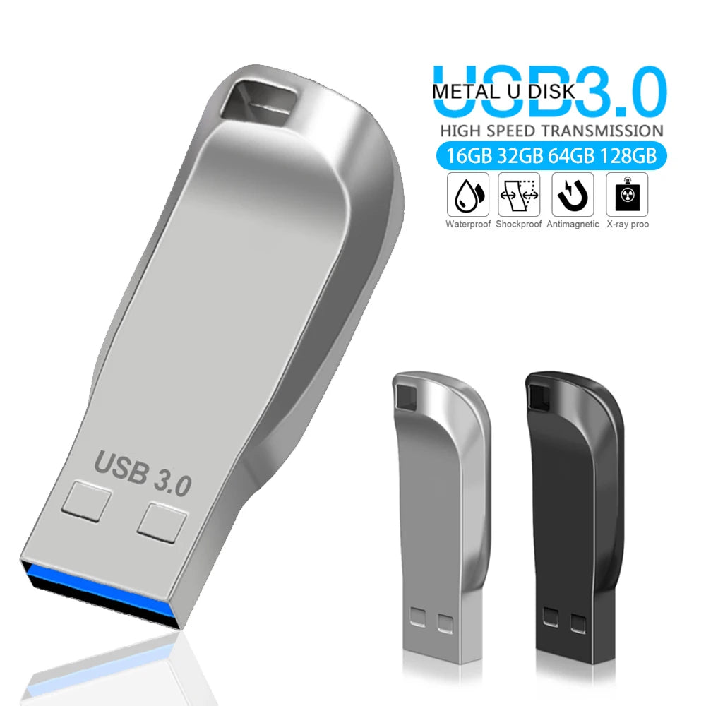 USB Flash Drive 128GB Hihg Speed Cle USB 3.0 Stick 32GB 16GB Pendrive
