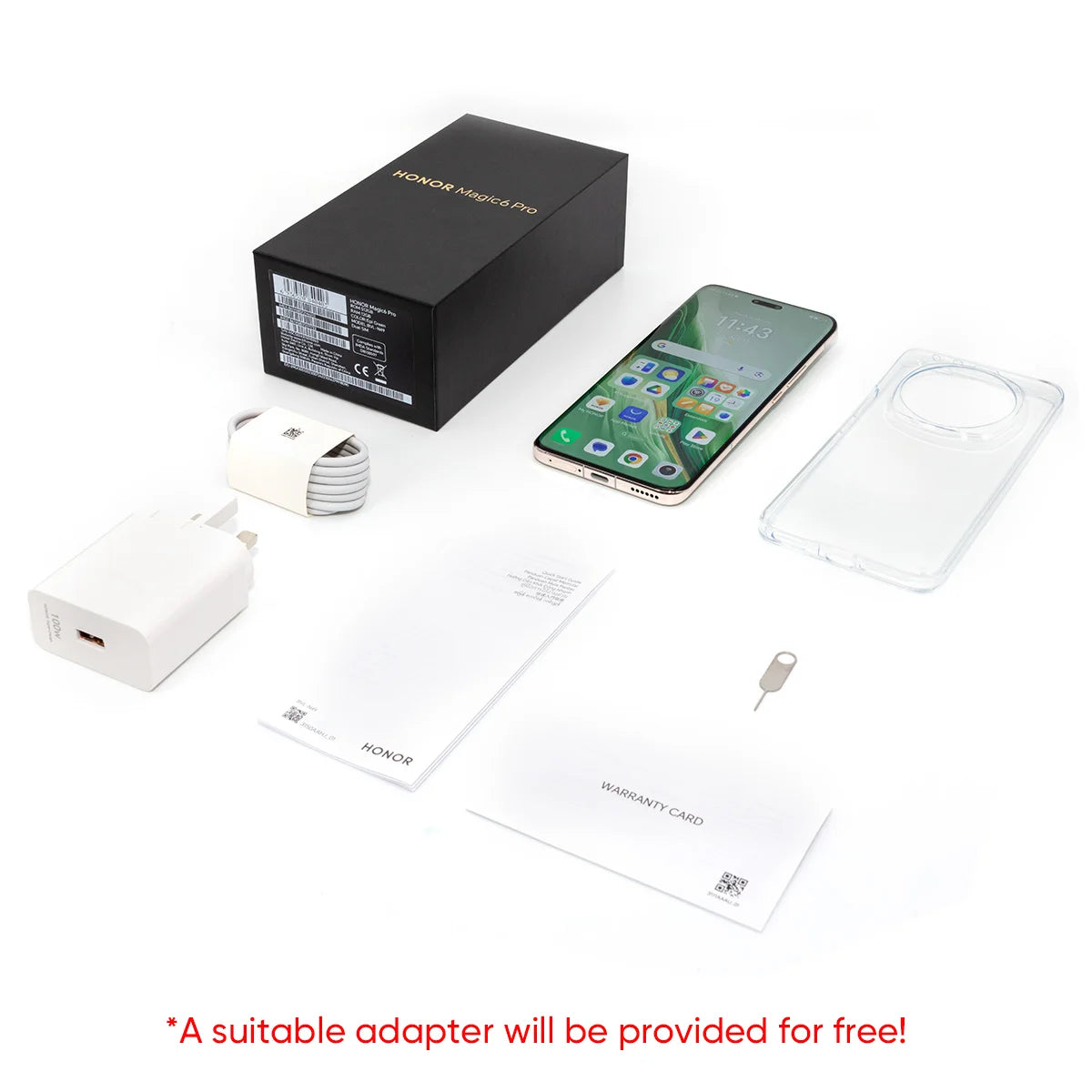 2024 new Global Version HONOR Magic6 Pro Snapdragon 8 Gen 3 6.8''