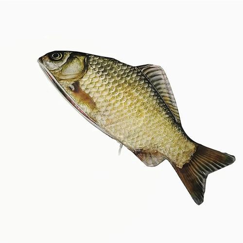 Creative Simulated Salted Fish Pencil Case Large Capacity Pencils