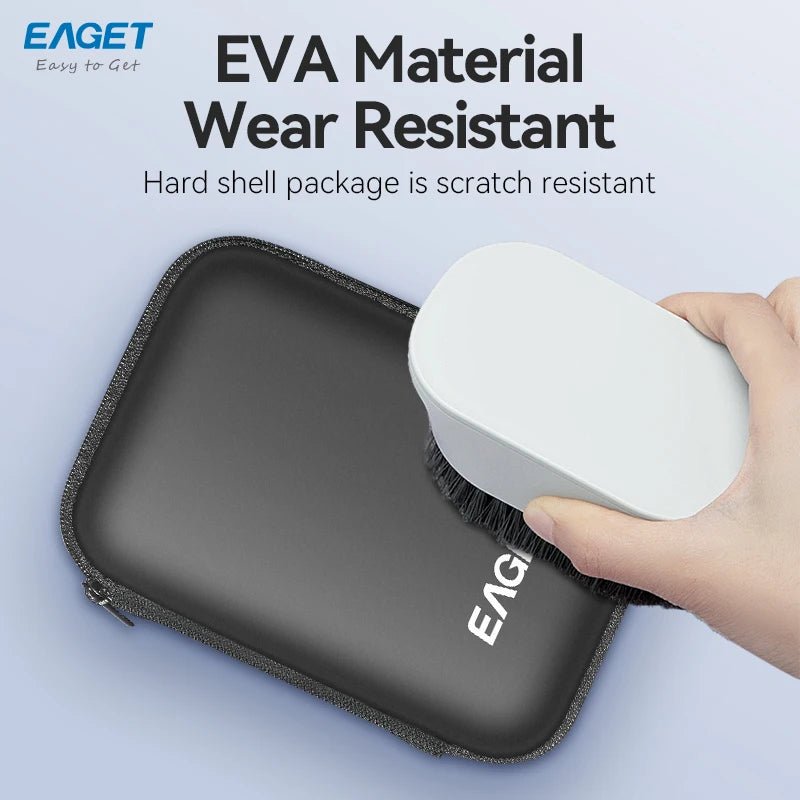 Eaget 2.5 Inch HDD Box Bag Case Portable Hard Drive Bag for External