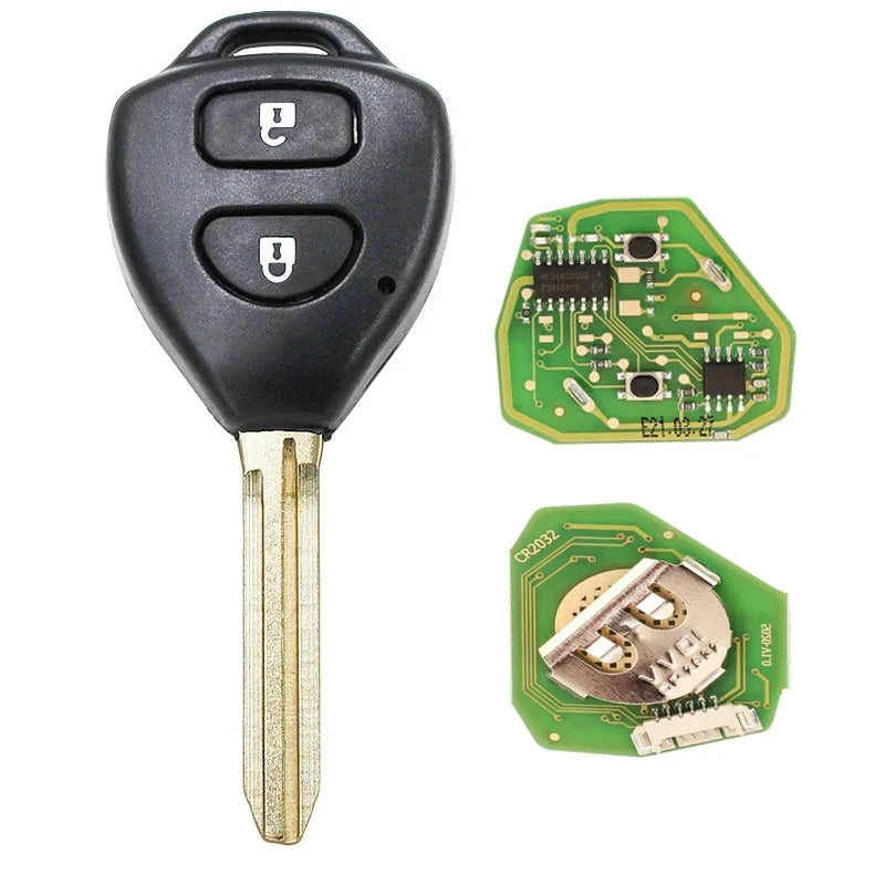 3PCS Xhorse XK Series Wire Universal Remote Key XKTO02EN XKTO03EN