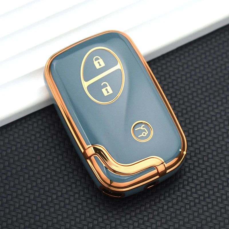 3/4 Buttons TPU Car Remote Key Case Cover for Lexus IS250 IS300C RX270
