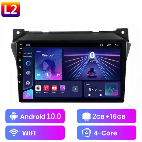 Android 12 2G+32G For Suzuki Alto 2009 2010 2011 2012 2013 2014 2015