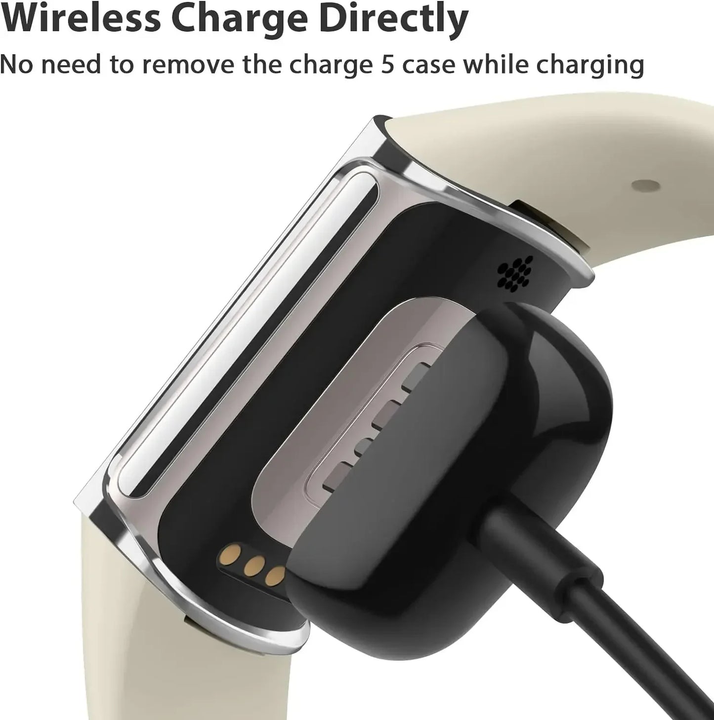 Screen Protector For Fitbit Charge 6 Case TPU Protective Cover For