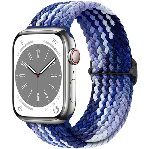 Braided Solo Loop For Apple watch band 45mm 44mm 40mm 49mm 38 41mm