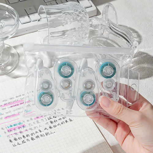 4pcs/set 5m*6mm Double Sided Adhesive Dots Glue Tape DIY Scrapbooking